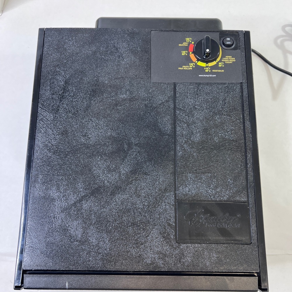Excalibur 2400 4 Tray Food Dehydrator Adjustable Thermostat 250W Tested Clean